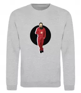 Свитшот Модний Грушевський Серый меланж фото