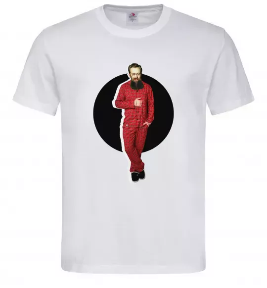 Мужская футболка Модний Грушевський Белый фото