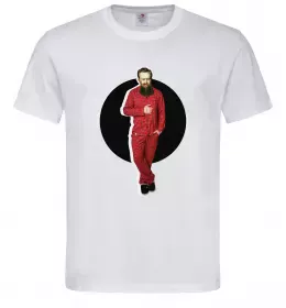 Мужская футболка Модний Грушевський Белый фото