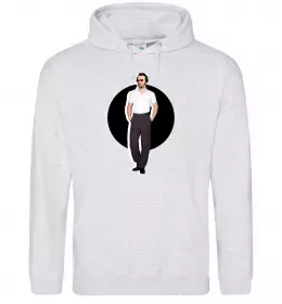 Чоловіча толстовка (худі) Модний Шевченко Сірий меланж фото