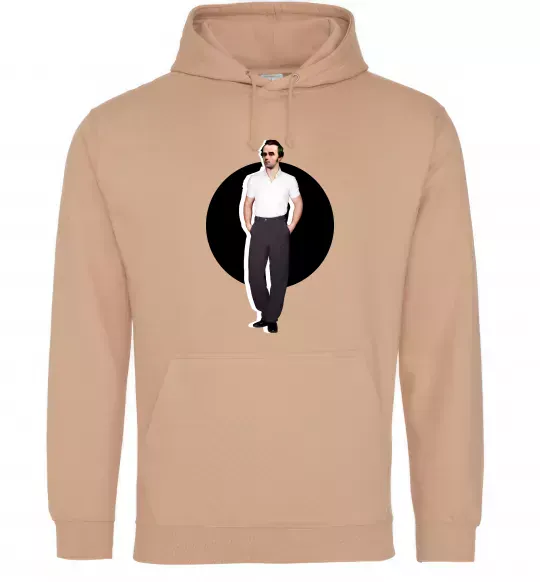 Мужская толстовка (худи) Модний Шевченко Песочный фото