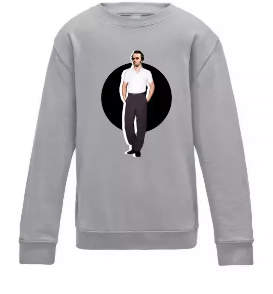 Дитячий світшот Модний Шевченко Сірий меланж фото