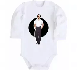 Детский боди Модний Шевченко Белый фото