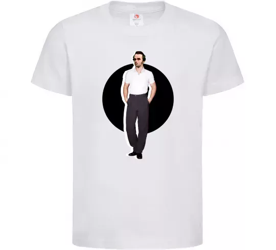 Дитяча футболка Модний Шевченко Білий фото