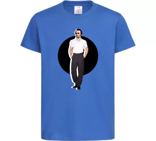 Дитяча футболка Модний Шевченко Яскраво-синій фото