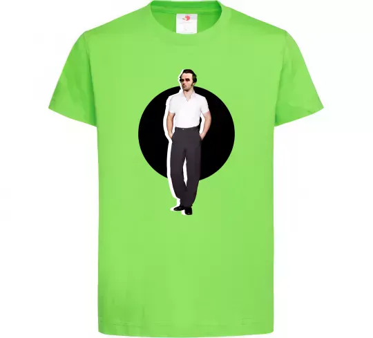 Дитяча футболка Модний Шевченко Лаймовий фото