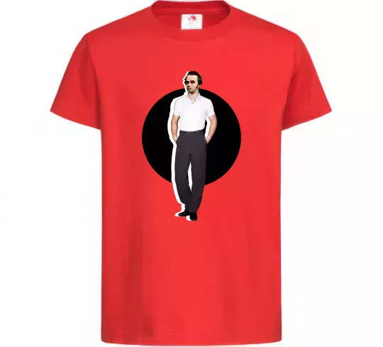 Дитяча футболка Модний Шевченко Червоний фото