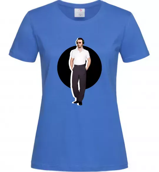 Женская футболка Модний Шевченко Ярко-синий фото