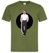 Чоловіча футболка Модний Шевченко Оливковий Чоловіча футболка Модний Шевченко Оливковий фото