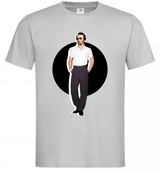 Чоловіча футболка Модний Шевченко Сірий фото