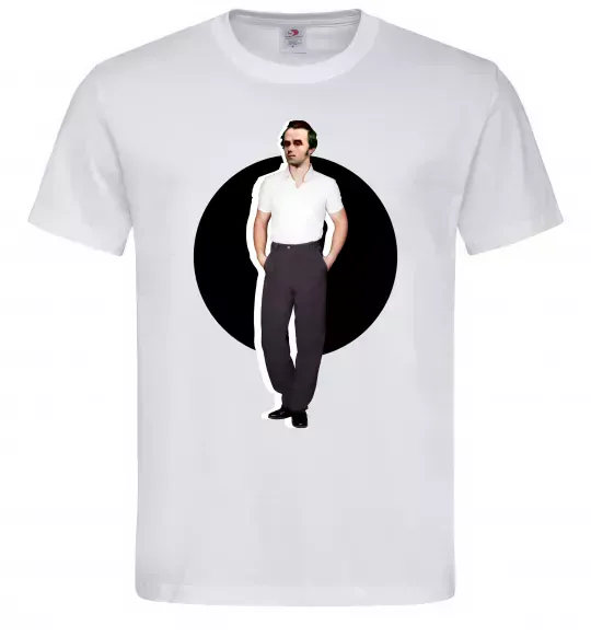 Чоловіча футболка Модний Шевченко Білий фото