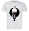 Чоловіча футболка Модний Шевченко Білий Чоловіча футболка Модний Шевченко Білий фото
