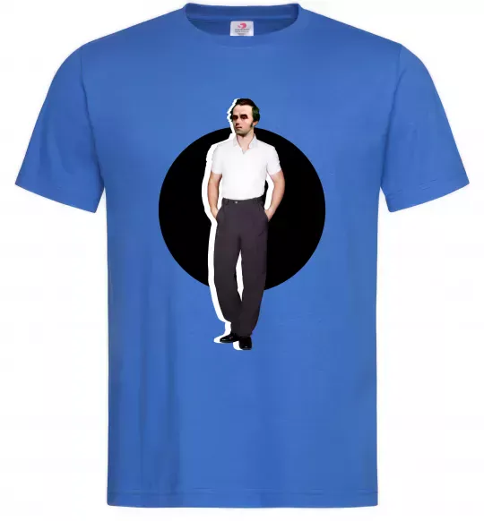 Чоловіча футболка Модний Шевченко Яскраво-синій фото