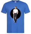 Чоловіча футболка Модний Шевченко Яскраво-синій Чоловіча футболка Модний Шевченко Яскраво-синій фото