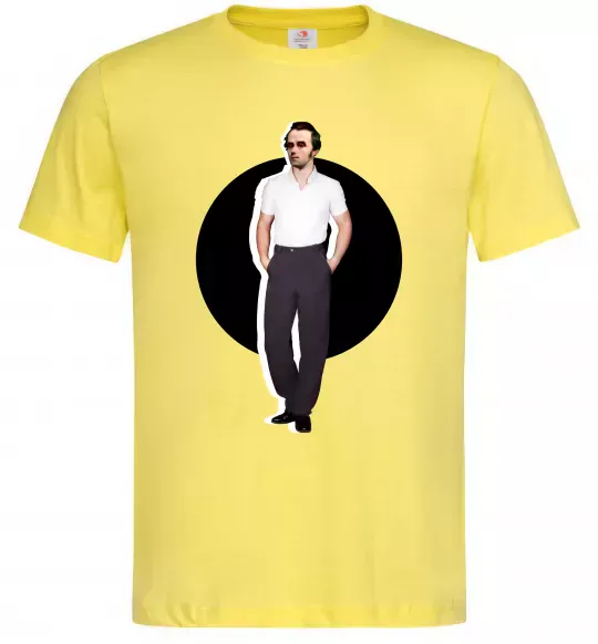 Чоловіча футболка Модний Шевченко Лимонний фото