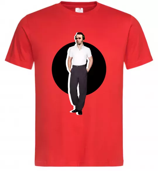 Чоловіча футболка Модний Шевченко Червоний фото