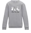 Дитячий світшот Стріляй-Кохай-Мандруй2 Сірий меланж Дитячий світшот Стріляй-Кохай-Мандруй2 Сірий меланж фото