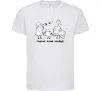 Детская футболка Стріляй-Кохай-Мандруй2 Белый фото