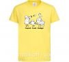 Детская футболка Стріляй-Кохай-Мандруй2 Лимонный фото