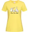 Жіноча футболка Стріляй-Кохай-Мандруй2 Лимонний Жіноча футболка Стріляй-Кохай-Мандруй2 Лимонний фото