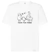 Футболка Оверсайз Стріляй-Кохай-Мандруй2 Белый фото