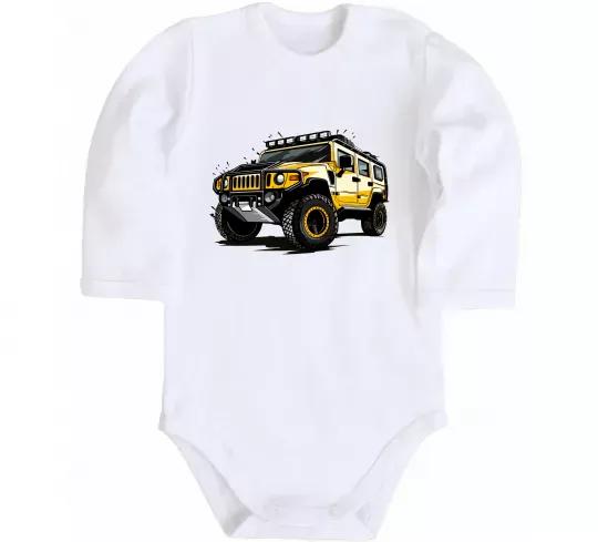 Детский боди Хамер Белый фото