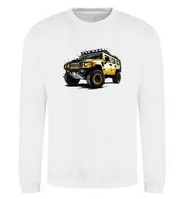 Світшот Retro Car CLASSIC Білий фото