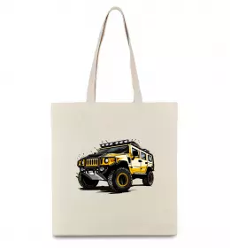 Еко-сумка Хамер Бежевий фото