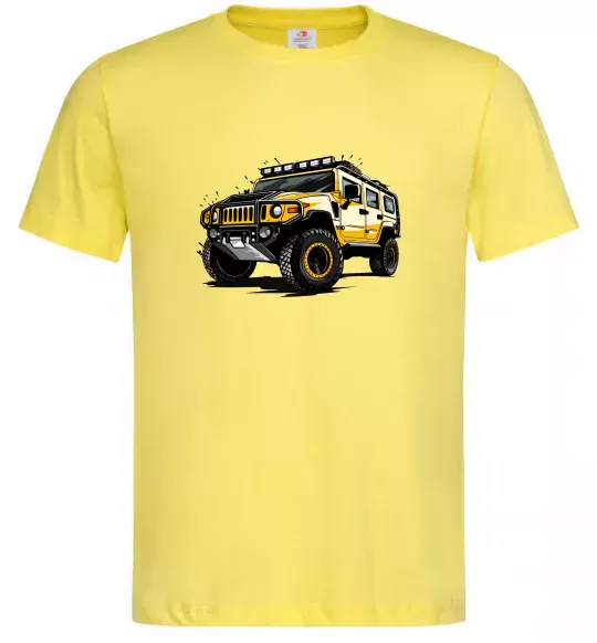 Мужская футболка Хамер Лимонный фото