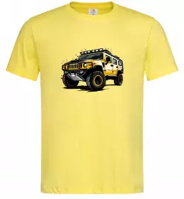 Мужская футболка Хамер Лимонный фото