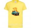 Детская футболка ретро авто Лимонный фото