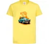 Детская футболка ретро авто Лимонный фото