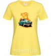 Жіноча футболка ретро авто Лимонний фото