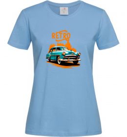 Женская футболка ретро авто