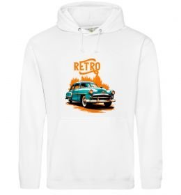 Мужская толстовка (худи) ретро авто Мужская толстовка (худи) ретро авто