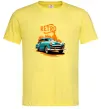 Мужская футболка ретро авто Лимонный Мужская футболка ретро авто Лимонный фото
