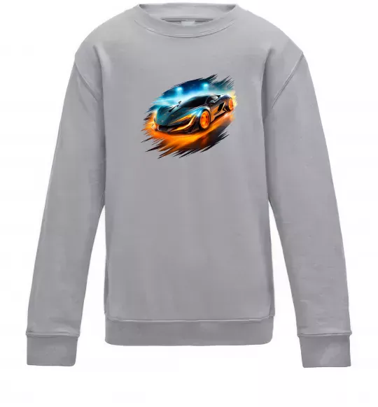 Дитячий світшот Ламба Сірий меланж фото