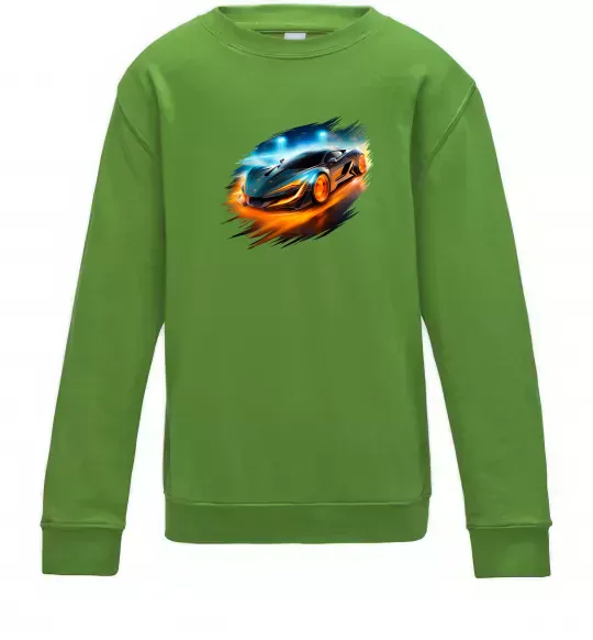 Дитячий світшот Ламба Лаймовий фото