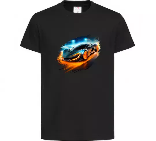 Дитяча футболка Ламба Чорний фото