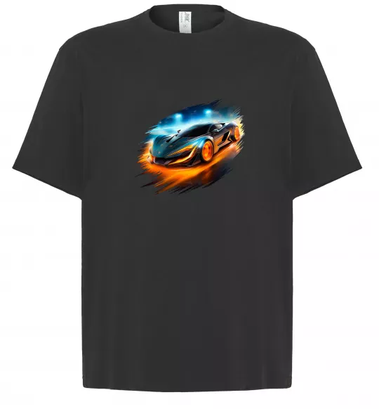 Футболка Оверсайз Ламба Черный фото