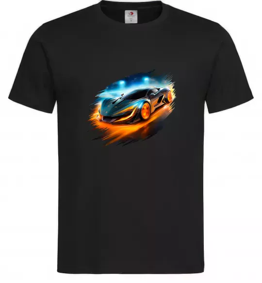 Чоловіча футболка Ламба Чорний фото