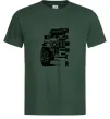Мужская футболка хамер чорно-білий Темно-зеленый Мужская футболка хамер чорно-білий Темно-зеленый фото