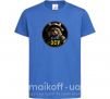 Детская футболка Військовий котик Ярко-синий фото