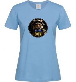 Жіноча футболка Військовий котик