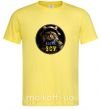 Мужская футболка Військовий котик Лимонный фото