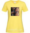 Женская футболка на байрактар Лимонный фото
