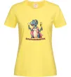 Жіноча футболка шампанозаврик Лимонний Жіноча футболка шампанозаврик Лимонний фото