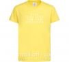 Детская футболка PLAN TUDA SUDA TAM SIAM MILLOONER Лимонный фото