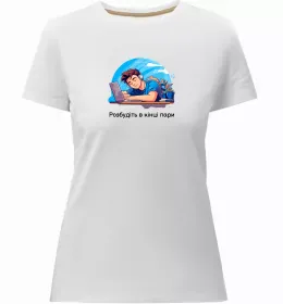 Женская премиум футболка