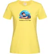 Жіноча футболка Розбудіть в кінці пари Лимонний Жіноча футболка Розбудіть в кінці пари Лимонний фото